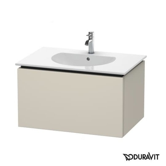Тумба подвесная 80х54,1 Duravit Delos, серо-коричневый (DL623209191) Duravit Тумбы