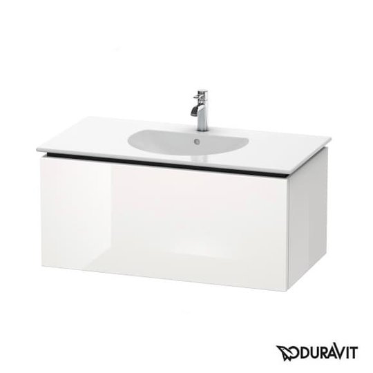 Тумба подвесная 100х54,1 Duravit Delos, белый глянцевый (DL623302222) Duravit Тумбы