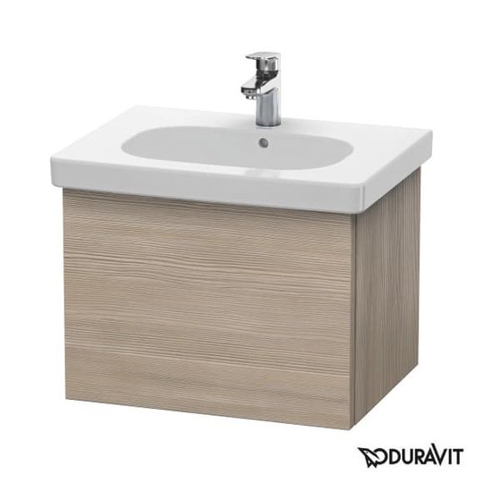 Тумба подвесная 60х46 Duravit Delos, сосна серебристая (DL623403131) Duravit Тумбы