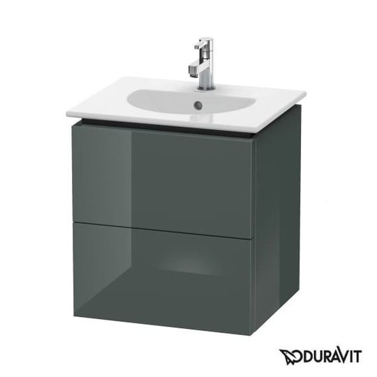 Тумба підвісна 50х42, 6 Duravit Delos, доломітово-сірий глянцевий (DL633003838) Duravit Тумби