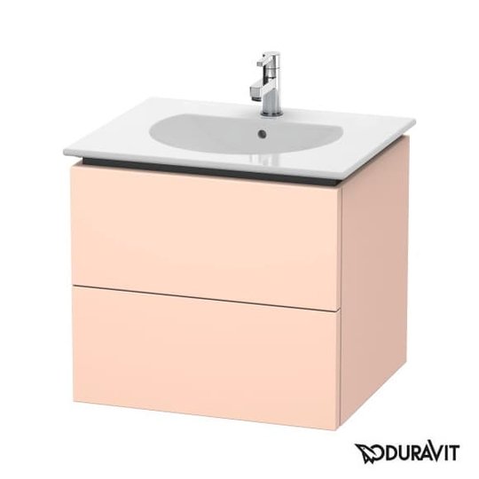 Тумба підвісна 60х51, 6 Duravit Delos, абрикосовий перли шовковисто-матовий (DL633102020) Duravit Тумби