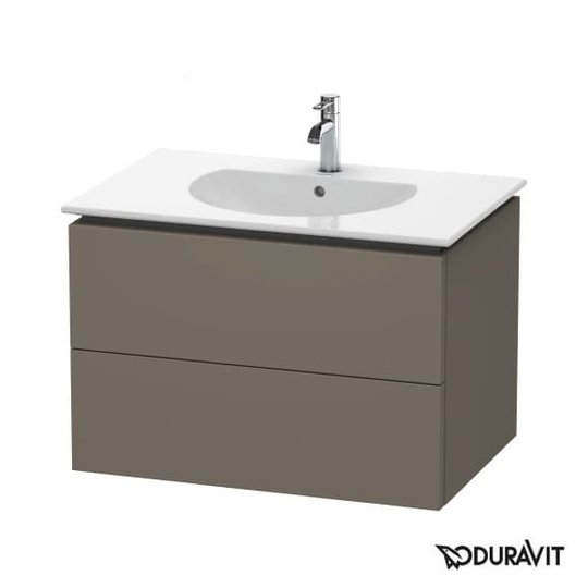 Тумба підвісна 80х54, 1 Duravit Delos, фланелево-сірий шовковисто-матовий (DL633209090) Duravit Тумби