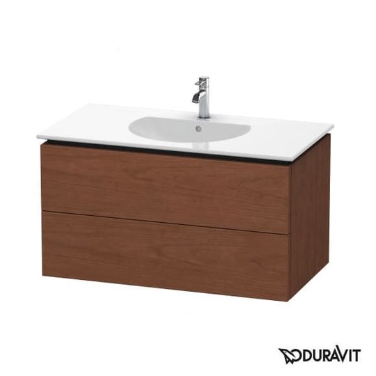 Тумба підвісна 100х54, 1 Duravit Delos, американський горіх (DL633301313) Duravit Тумби