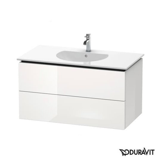 Тумба подвесная 100х54,1 Duravit Delos, белый глянцевый (DL633308585) Duravit Тумбы