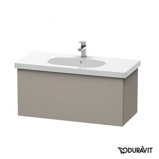 Тумба подвесная 100х46 Duravit Delos, терра (DL623601414) Duravit Тумбы