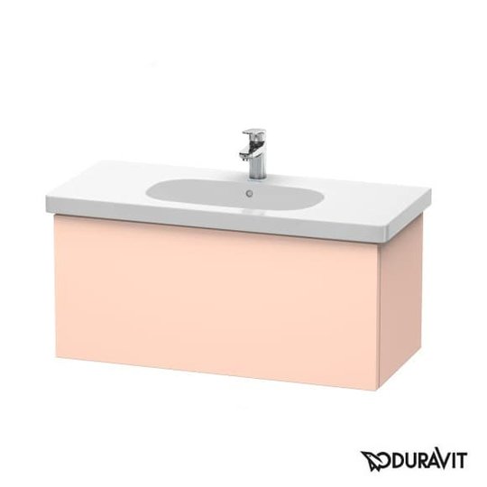 Тумба підвісна 100х46 Duravit Delos, абрикосові перли шовковисто-матовий (DL623602020) Duravit Тумби