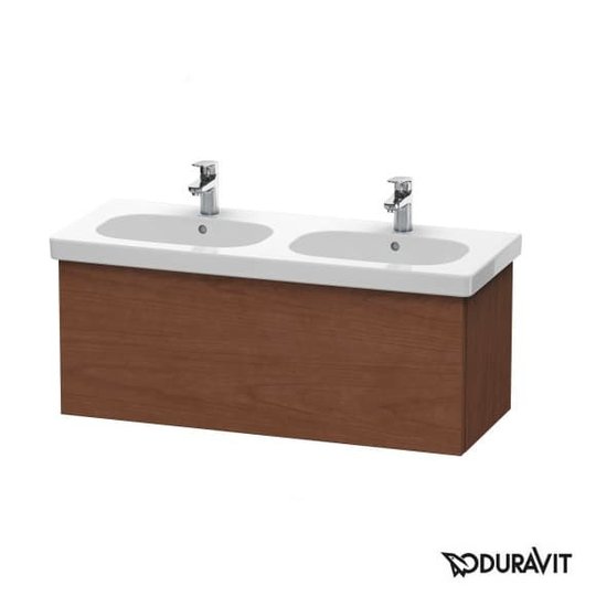Тумба подвесная 115х46 Duravit Delos, американский орех (DL623701313) Duravit Тумбы