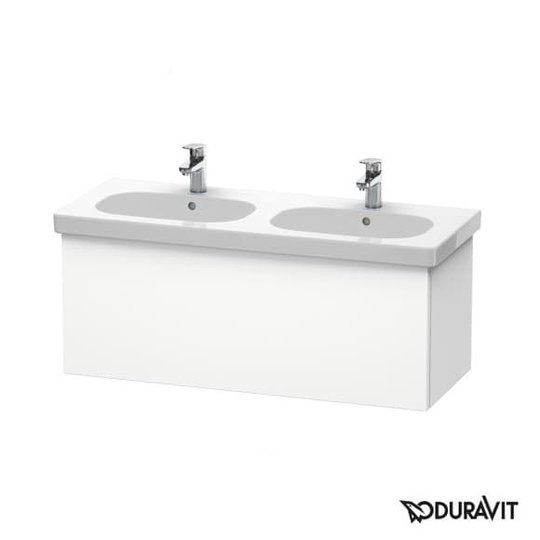 Тумба подвесная 115х46 Duravit Delos, белый матовый (DL623701818) Duravit Тумбы