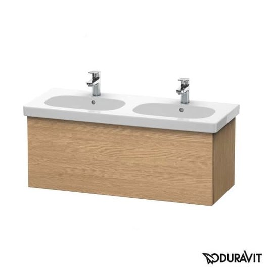 Тумба подвесная 115х46 Duravit Delos, дуб европейский (DL623705252) Duravit Тумбы