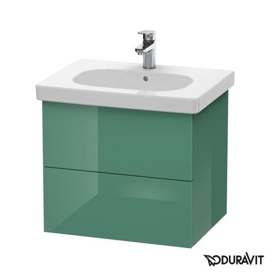 Тумба підвісна 60х46 Duravit Delos, нефрит глянцевий (DL633400303) Duravit Тумби