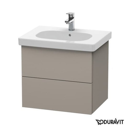 Тумба подвесная 60х46 Duravit Delos, терра (DL633401414) Duravit Тумбы