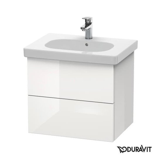 Тумба подвесная 60х46 Duravit Delos, белый глянцевый (DL633402222) Duravit Тумбы