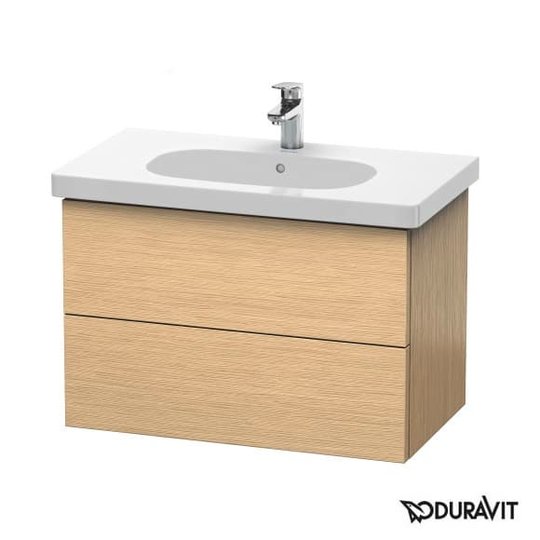 Тумба підвісна 80х46 Duravit Delos, дуб брашований (DL633501212) Duravit Тумби