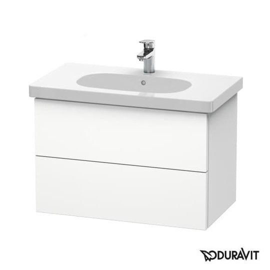Тумба підвісна 80х46 Duravit Delos, білий матовий (DL633501818) Duravit Тумби