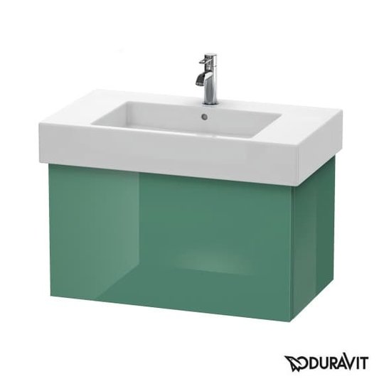 Тумба подвесная 80х47 Duravit Delos, нефрит глянцевый (DL622000303) Duravit Тумбы