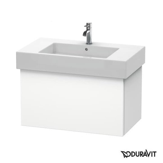 Тумба подвесная 80х47 Duravit Delos, белый матовый (DL622001818) Duravit Тумбы
