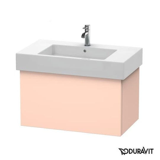 Тумба подвесная 80х47 Duravit Delos, абрикосовый жемчуг шелковисто-матовый (DL622002020) Duravit Тумбы