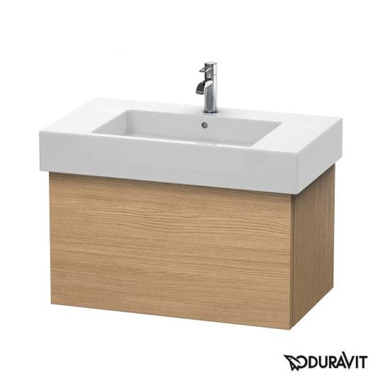 Тумба подвесная 80х47 Duravit Delos, дуб европейский (DL622005252) Duravit Тумбы