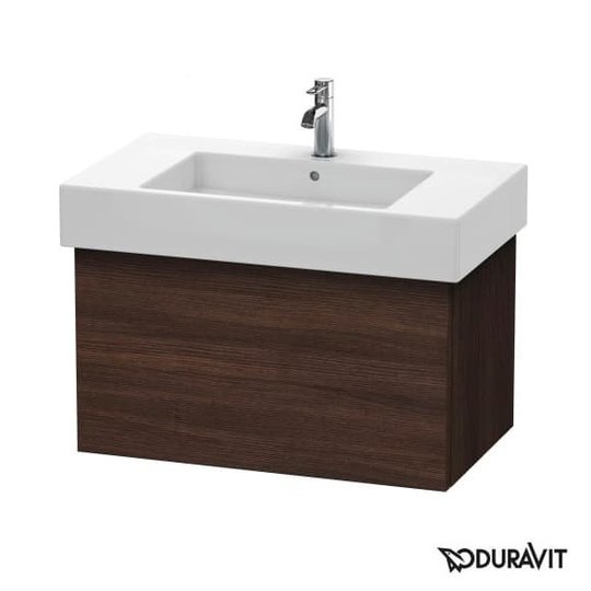 Тумба подвесная 80х47 Duravit Delos, каштан темный (DL622005353) Duravit Тумбы