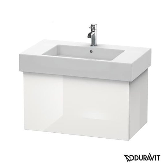 Тумба подвесная 80х47 Duravit Delos, белый глянцевый (DL622008585) Duravit Тумбы
