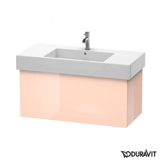 Тумба подвесная 100х47 Duravit Delos, абрикосовый жемчуг глянцевый (DL622101010) Duravit Тумбы