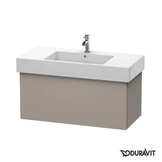 Тумба подвесная 100х47 Duravit Delos, терра (DL622101414) Duravit Тумбы