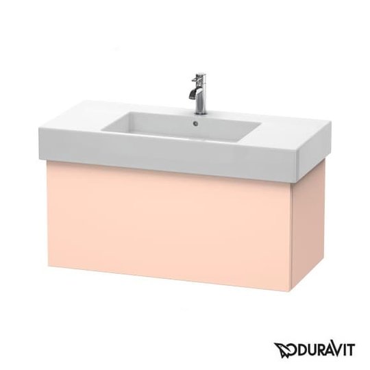 Тумба подвесная 100х47 Duravit Delos, абрикосовый жемчуг шелковисто-матовый (DL622102020) Duravit Тумбы