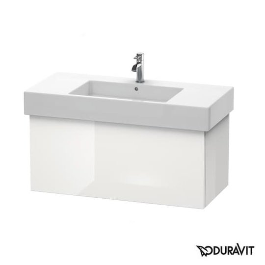 Тумба подвесная 100х47 Duravit Delos, белый глянцевый (DL622108585) Duravit Тумбы