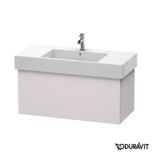 Тумба підвісна 100х47 Duravit Delos, білий Бузок шовковисто-матовий (DL622108787) Duravit Тумби