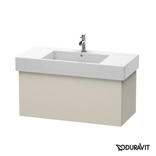 Тумба подвесная 100х47 Duravit Delos, серо-коричневый (DL622109191) Duravit Тумбы