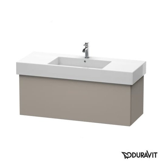 Тумба подвесная 120х47 Duravit Delos, терра (DL622201414) Duravit Тумбы