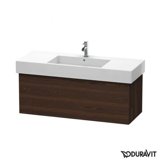 Тумба підвісна 120х47 Duravit Delos, горіх брашований (DL622206969) Duravit Тумби
