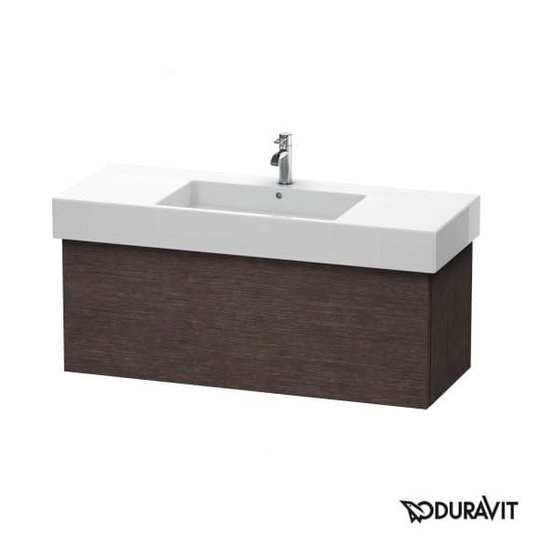 Тумба подвесная 120х47 Duravit Delos, дуб темный брашированный (DL622207272) Duravit Тумбы
