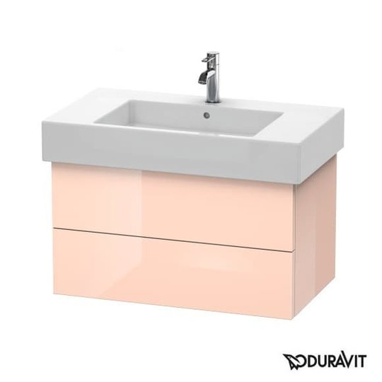 Тумба подвесная 80х47 Duravit Delos, абрикосовый жемчуг глянцевый (DL632001010) Duravit Тумбы
