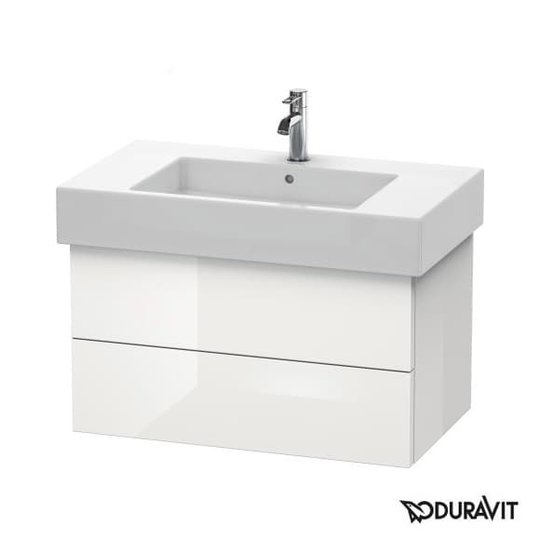 Тумба подвесная 80х47 Duravit Delos, белый глянцевый (DL632002222) Duravit Тумбы