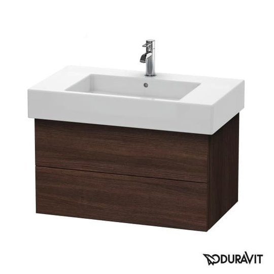 Тумба підвісна 80х47 Duravit Delos, каштан Темний (DL632005353) Duravit Тумби
