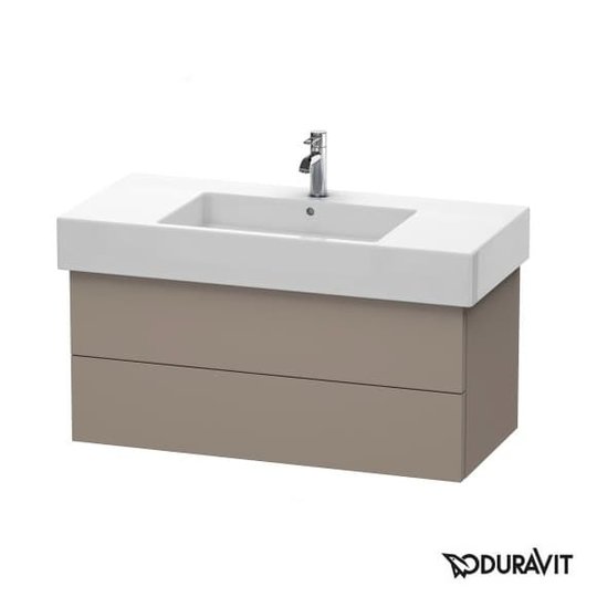 Тумба подвесная 100х47 Duravit Delos, базальт матовый (DL632104343) Duravit Тумбы