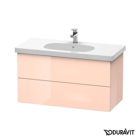 Тумба подвесная 100х46 Duravit Delos, абрикосовый жемчуг глянцевый (DL633601010) Duravit Тумбы