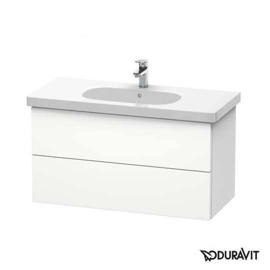 Тумба підвісна 100х46 Duravit Delos, білий матовий (DL633601818) Duravit Тумби