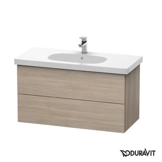Тумба подвесная 100х46 Duravit Delos, сосна серебристая (DL633603131) Duravit Тумбы