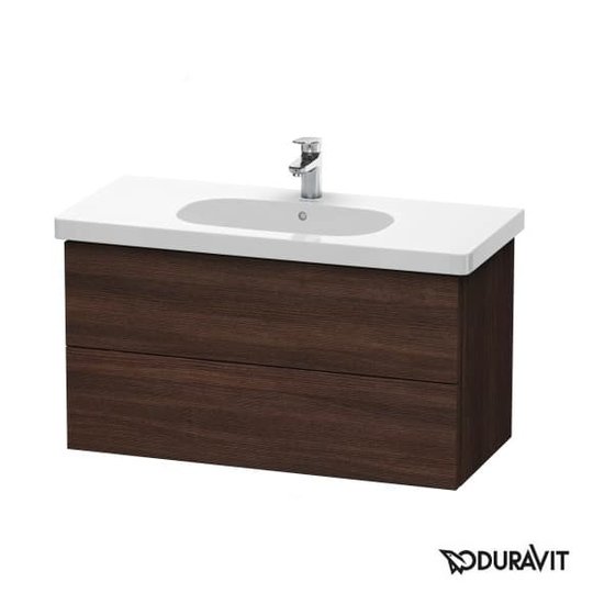 Тумба подвесная 100х46 Duravit Delos, каштан темный (DL633605353) Duravit Тумбы