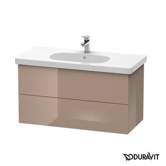 Тумба подвесная 100х46 Duravit Delos, капучино глянцевый (DL633608686) Duravit Тумбы