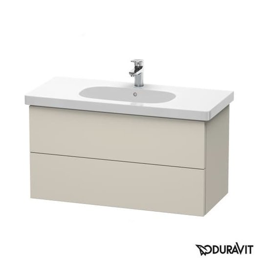 Тумба подвесная 100х46 Duravit Delos, серо-коричневый (DL633609191) Duravit Тумбы