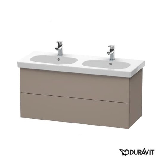 Тумба подвесная 115х46 Duravit Delos, базальт матовый (DL633704343) Duravit Тумбы