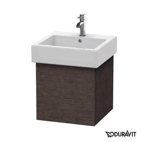 Тумба подвесная 45х44,5 Duravit Delos, дуб темный брашированный (DL622307272) Duravit Тумбы