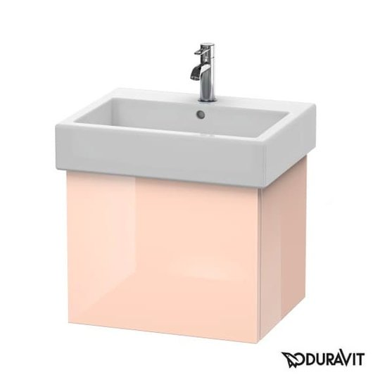 Тумба подвесная 55х44,5 Duravit Delos, абрикосовый жемчуг глянцевый (DL622401010) Duravit Тумбы
