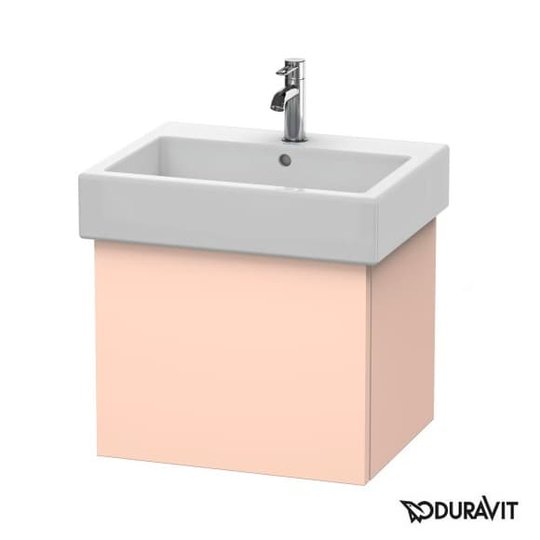 Тумба підвісна 55х44, 5 Duravit Delos, абрикосовий перли шовковисто-матовий (DL622402020) Duravit Тумби