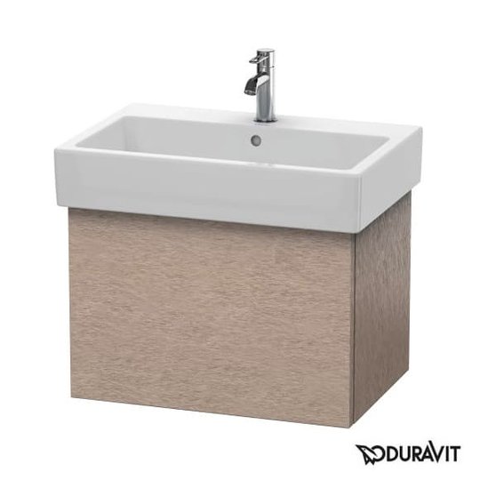 Тумба подвесная 65х44,5 Duravit Delos, дуб кашемировый (DL622501111) Duravit Тумбы