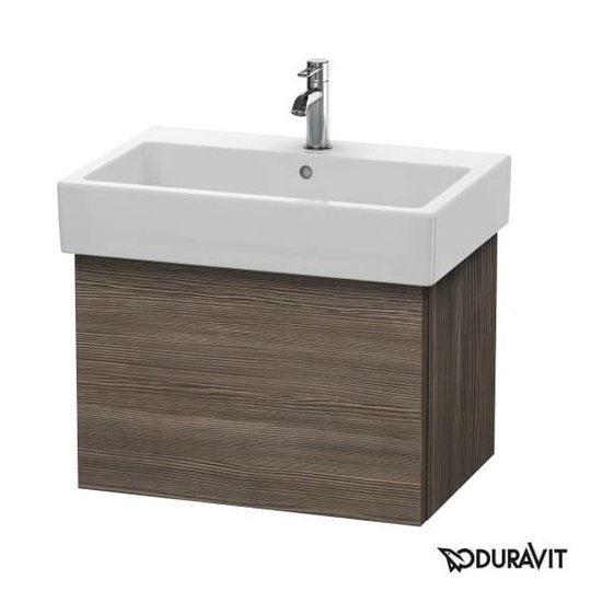 Тумба подвесная 65х44,5 Duravit Delos, сосна коричневая (DL622505151) Duravit Тумбы
