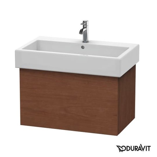 Тумба підвісна 75х44, 5 Duravit Delos, американський горіх (DL622601313) Duravit Тумби